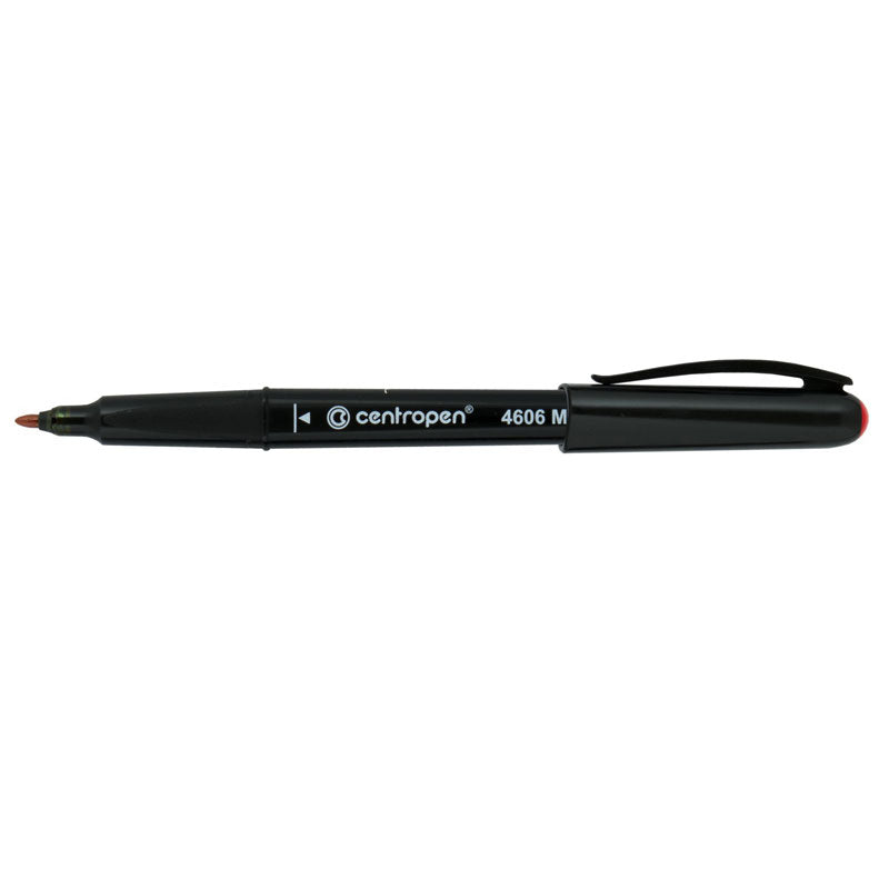 MARKER CD ROSU 1.0MM 4606M CENTROPEN MARKER CD ROSU 1.0MM 4606M CENTROPEN